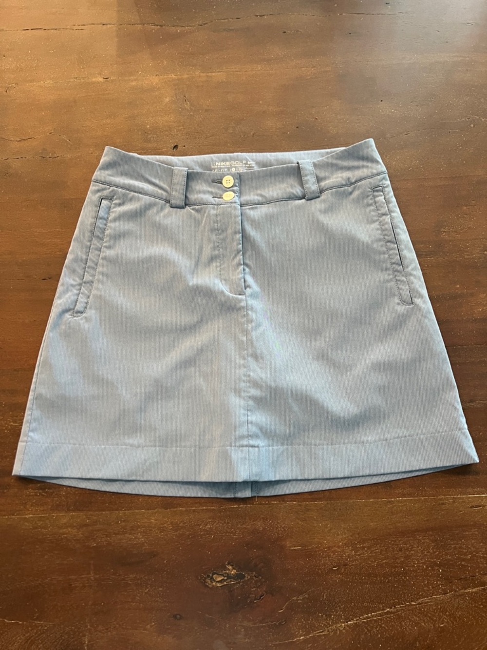 Nike Dusty Blue Dri Fit Golf Skirt - Suzi 4